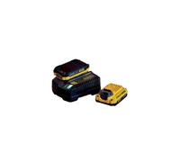 Pack 2 baterías 18V 2 Ah + cargador 2A - STANLEY FATMAX - Compatible con la gama STANLEY FATMAX V20 - SFMCB12D2-QW