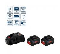 Set de cargador y baterías recargables BOSCH ProCORE 1600A0214C 18 V 5,5 Ah