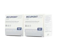 PACK 2 Bebida Hipotónica Sin Azúcar con Electrolitos + Sales Minerales y Magnesio para Remineralización Muscular Profunda - Sabor Mineral Sin Gluten Lactosa - Pack 20 Sobres Apto Vegano | RECUPERATION