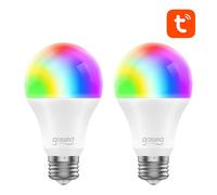 Pack 2 bombillas led e27 rgb 8w wifi gosund wb4 wb4-2pack