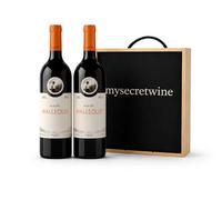 Pack 2 Botellas Emilio Moro Malleolus Ribera del Duero + Caja de Madera Premium | Vino Tinto Reserva de Alta Gama | Estuche Exclusivo para Regalo - MYSECRETWINE -