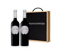 Pack 2 Botellas San Román Vino Tinto Premium DO Toro + Caja de Madera Regalo | Estuche Elegante para Regalar y Compartir- MYSECRETWINE-