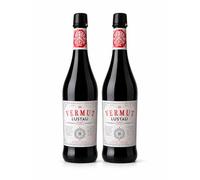 Pack 2 Botellas Vermut Lustau Rojo Premium - Vermouth Artesanal de Jerez - Aperitivo Gourmet con Botánicos y Especias - Emilio Lustau -MYSECRETWINE-