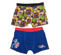 Pack 2 bóxer Capitán América Los Vengadores Marvel Talla S