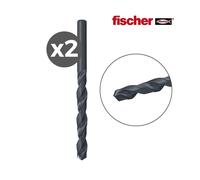 Pack 2 brocas para metal hss-r din338 3,5x39/70 / 2k 530409 fischer