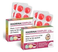 Pack 2 cajas de caramelos MADRINACOMPLEX | 24 caramelos sin azúcar sabor cereza | Regalo para madrinas mágicas e inolvidables | Regalo original para cumpleaños, bautizos o días especiales