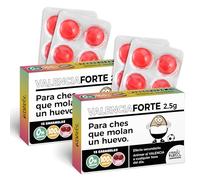 Pack 2 cajas de caramelos VALENCIAFORTE | 24 caramelos sin azúcar sabor cereza | Regalo doble original para valencianistas fieles | Detalle divertido para cumpleaños, fallas o partidos en Mestalla