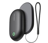 Pack 2 calienta-Manos eléctricos - magnéticos Desmontables, Calentamiento rápido, Recargables por USB con cordón, Compacto para niños, esquí y Exterior en Invierno