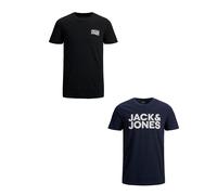 Pack 2 camisetas hombre Logo Talla Extra Diseño Estampado JACK & JONES