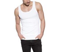 Pack 2 Camisetas SIN Mangas DE CANALÉ ALGODÓN ORGÁNICO, Blanco