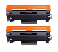 Pack 2 Cartuchos de Tóner Láser Compatible Brother TN-2420 / TN-2410 Negro - Alto Rendimiento