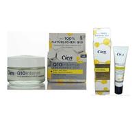 Pack 2 - Cien - Crema Facial Antiarrugas Q10 Intense 50 ml. Día FPS 15 Hidratación Intensa + Contorno de Ojos 15 ml. Pack 2