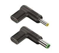 Pack 2 clavijas para portátil toshiba ngs bud-t/ dc - usb tipo-c