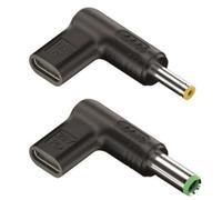 Pack 2 Clavijas para Portátil Toshiba NGS BUD-T/ DC - USB Tipo-C