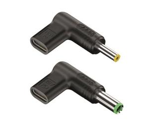 Pack 2 clavijas para portátil toshiba ngs bud-t/ dc - usb tipo-c