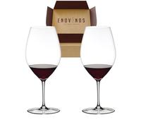 Pack 2 Copas Riedel 001 - x2 Copa Vino Tinto Doble Magnum - Cristal Riedel Fino Doble Magnum - Mejor Selección ENOVINOS