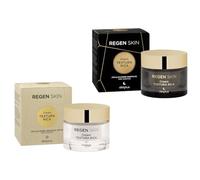 Pack 2 - Crema Facial Día 50 ml. + Crema Facial Noche 50 ml. Textura Rica Regen Skin SPF 20 piel normal, seca y muy seca (Paquete 2 x 50 ml.). Deliplus