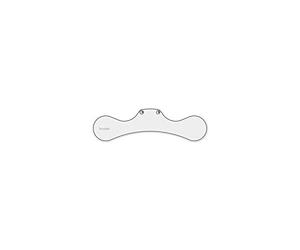 Pack 2 electrodos hombros y cervicales Terraillon compatibles Easy Care Blanco