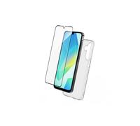 Pack 2-en-1 Funda y Cristal templado - BIGBEN CONNECTED - Galaxy A17 4G/5G - Funda TPU transparente - Cristal 9H 2.5D - Anti-huellas