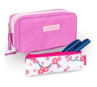 Pack 2 estuches para diabéticos, Estuche isotérmico morado diabetic's, Rosa insulin's, Elite bags