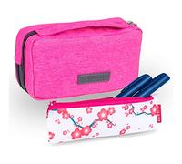 Pack 2 estuches para diabéticos, Estuche isotérmico rosa diabetic's, Insulin's, Elite bags