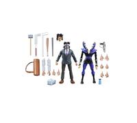 Tortugas ninja (cartoon) pack de 2 figuras business suit casey jones &