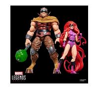 Pack 2 figuras hasbro marvel legends series inhumans marvel's medusa & marvel's gorgon
