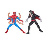 Pack 2 figuras hasbro marvel legends series spider - man & morbus