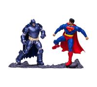 McFarlane TM15457, Figura de Accion Multipack, DC Superman vs Batman, Dark Knight Returns, Multicolor