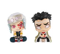 Pack 2 figuras megahouse demon slayer kimetsu no yaiba gyomei uzui