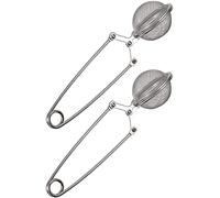 Pack 2 Filtro para té Acero Inoxidable/Filtro de te Acero Inoxidable Bolas de té/Colador para té/Bola de Infusión Para Té/Filtro para Hojas de Té Pack 2