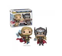 Funko POP! Marvel: Thor Love & Thunder - 2 Paquete - Thor & Mighty Thor - Thor: Love And Thunder - Figuras Miniaturas Coleccionables Para Exhibición - Idea De Regalo - Mercancía Oficial
