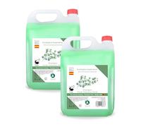 Pack 2 garrafas champú 5 litros Eucalyptus Experience - total 10 litros - fórmula con pH neutro y aroma a eucalipto - limpieza capilar para uso frecuente en hoteles, gimnasios, alojamientos - Vitacab