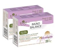 Pack 2 Imunobalance 20 cápsulas - Herbetom Bioserum | Con estractos de equinácea, uñade gato, liquen de islandia | Fortalecimiento del sistema inmune