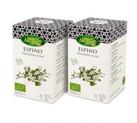 Pack 2 Infusión Espino Blanco Artemis Bio, 20 Filtros por Caja, Infusión Ecológica de Planta Tradicional para Momentos de Pausa, Total 40 Filtros, 56 g
