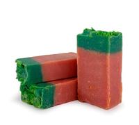 Pack 2 Jabón natural de Papaya - Reduce manchas oscuras y pequeñas cicatrices - Exfoliante suave para piel sensible - Hidrata y nutre