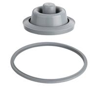 Pack 2 Juntas para Olla a Presión compatibles con WMF Perfect Pro y Perfect Ultra | Junta de Evaporación de Silicona + Junta de Goma para Tapa Ø22 cm | MY WAVE DZ