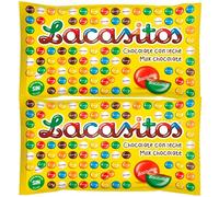 Pack 2 kg Lacasitos: 2x bolsa lacasitos grageas bañadas en chocolate con leche 1kg