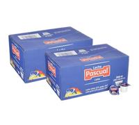 PACK 2 - Leche Pascual Entera UHT Monodosis 13,6 ml - Sin Refrigeración - Ideal Hostelería, Bares, Cafés y Oficinas - Caja 300 Tarrinas