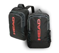 PACK 2 MOCHILAS HEAD BASE Backpack 17L Negro/Rojo