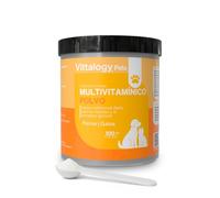 Pack 2 - Multivitaminico Perros Gatos Polvo Vittalogy | Complejo De Vitaminas Y Minerales para Soporte Nutricional Diario | Complemento Alimenticio para Perros Y Gatos | Fácil De Mezclar (2 Unidades)