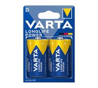 Pack 2 pilas alcalinas lr20 varta