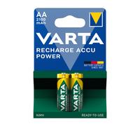 Pack 2 pilas recargables aa varta