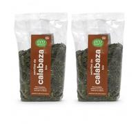 Pack 2 Pipas de Calabaza Eco Basic Bio 500 g, Semillas de Calabaza Ecológicas Peladas, Para Ensaladas, Panes, Yogures, Cremas y Repostería, Total 1 kg