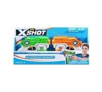 Pack 2 Pistolas de Agua X-Shot Warfare Double Small Stealth, 16x13x3cm c/u