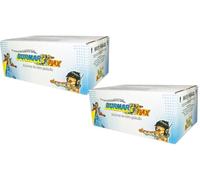 PACK 2 - Polo Flax Burmar 135 ml | Caja 48 Unidades | Golosina Líquida para Congelar | Sabores Cola, Lima, Naranja, Limón, Fresa y Tropical