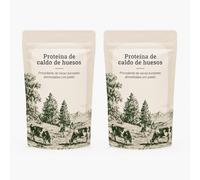 Pack 2 Proteína de Caldo de Huesos Paleobull 300 g, Bone Broth en Polvo de Bovino Alimentado con Pasto, Alto en Proteínas, Total 600 g