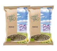 Pack 2 Ruscus (Brusco) Raíz Herbes del Molí Bio 60 g, 120 g total, planta para infusión, raíz ecológica a granel, sabor ligeramente amargo y terroso, formato ahorro