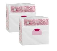 Pack 2 Servilletas de Papel Suave B Verde - 2 Capas, 33 x 32 cm 200 unidades
