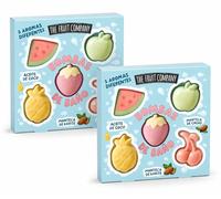 Pack 2 Set Bombas de Baño The Fruit Company (10 Unidades) | Bombas Efervescentes Aromáticas Hidratantes con Aceite de Coco, Karité y Cacao | Spa en Casa, Aromas Frutales, Regalo Mujer